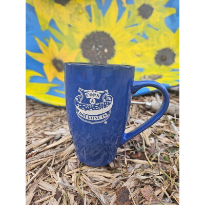 Etched Ceramic 17oz Mug