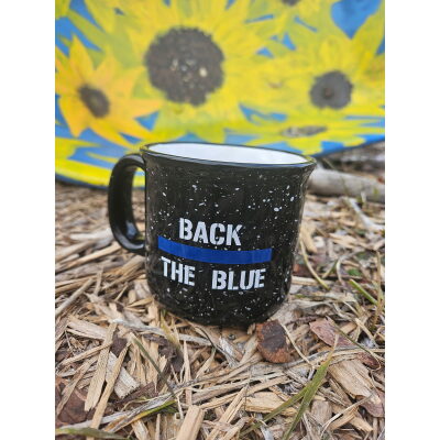 Back the Blue Ceramic Mug 15oz