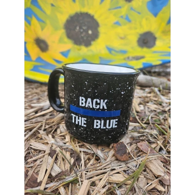 Back the Blue Ceramic Mug 15oz